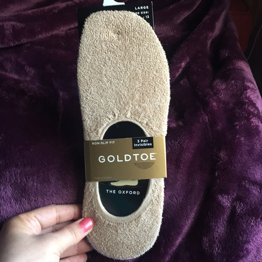 3 pair MENs terry invisible socks The Oxford.